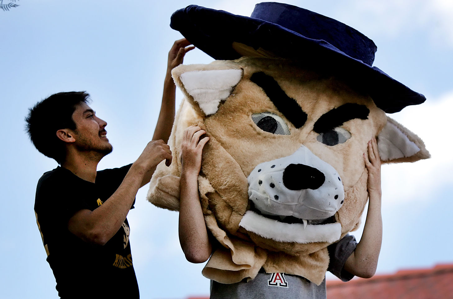 Wilbur and Wilma Wildcat through the years